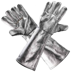 Aluminized Kevlar Hand Gloves