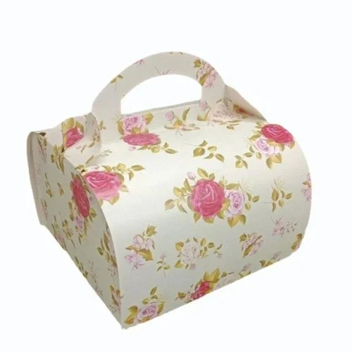 Printed Kraft Paper Cake Box
