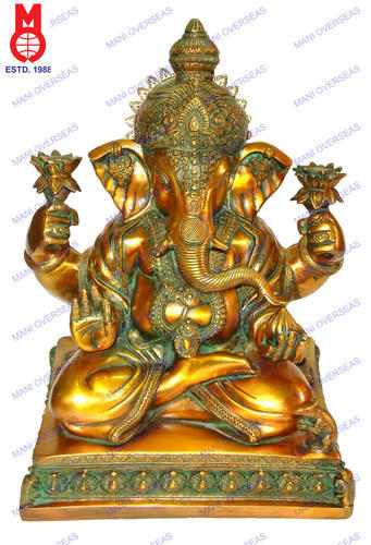 Ganesh Sitting On Sq