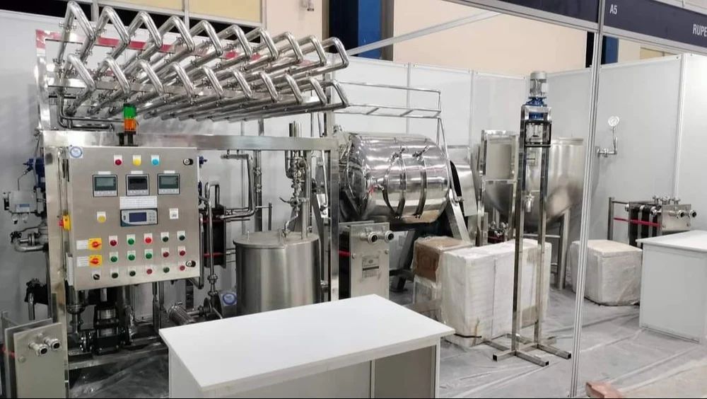 10000 Lph Milk Paste
