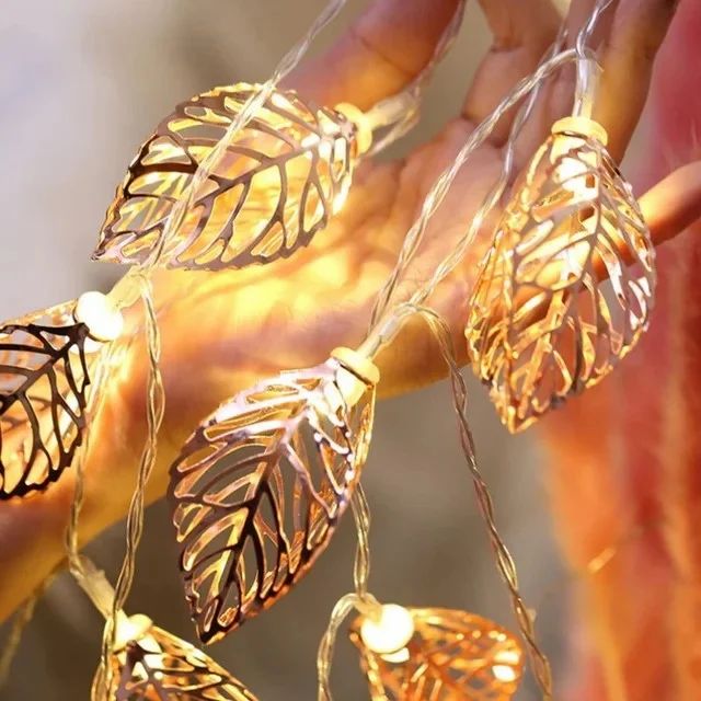 Metal Leaf Led Light