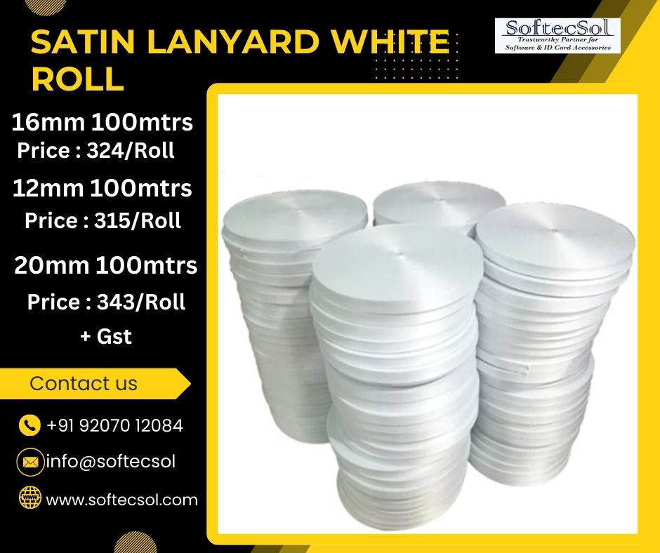 16MM SATIN ROLL (WHI