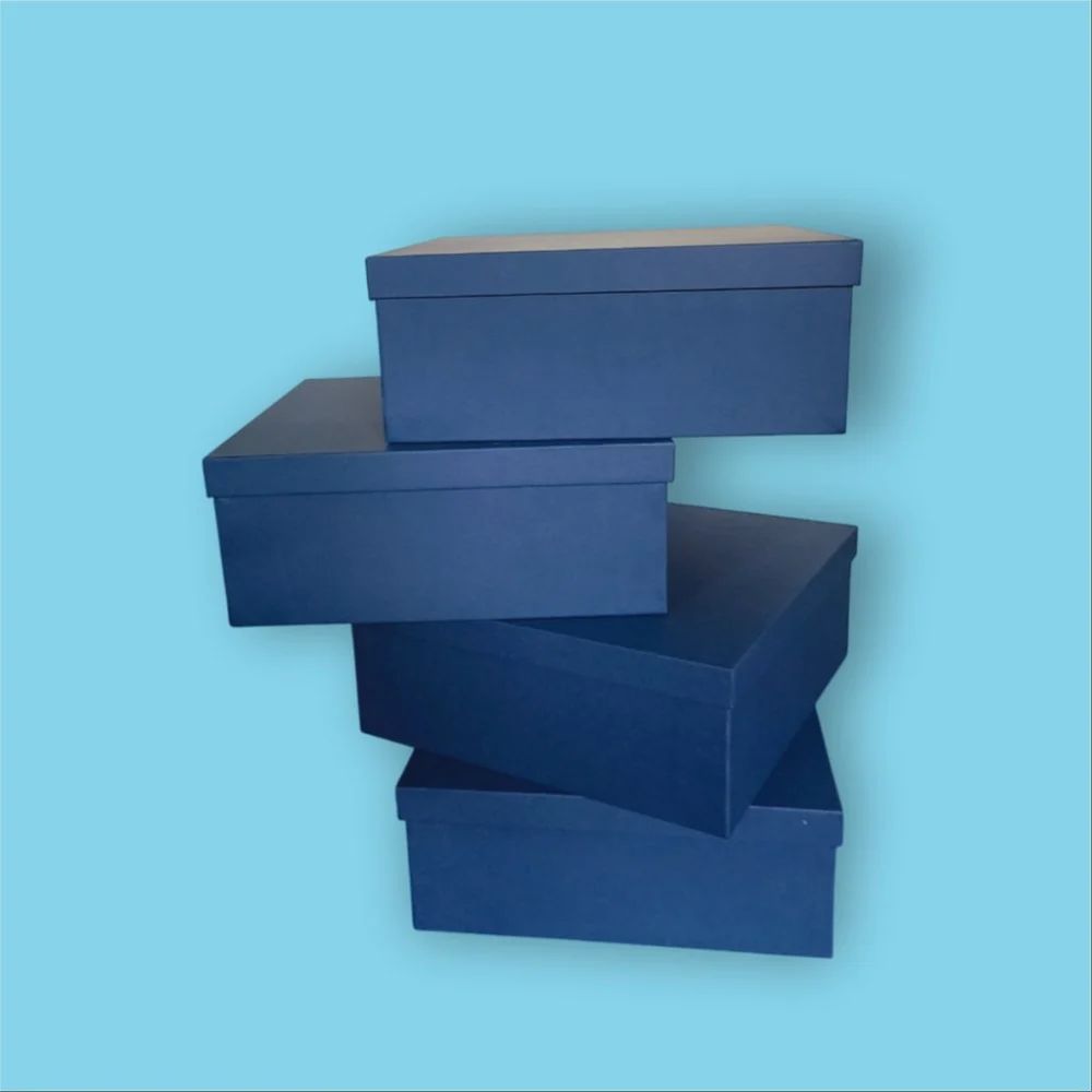 Blue Gift Box 10x10x