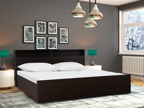 Wooden Double Bed