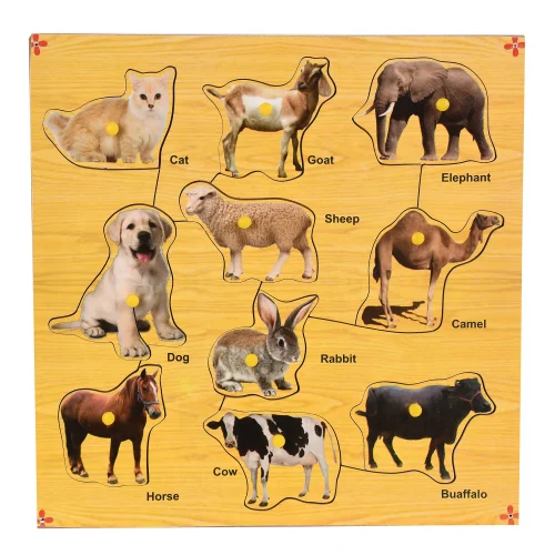 Wooden Domestic Anim