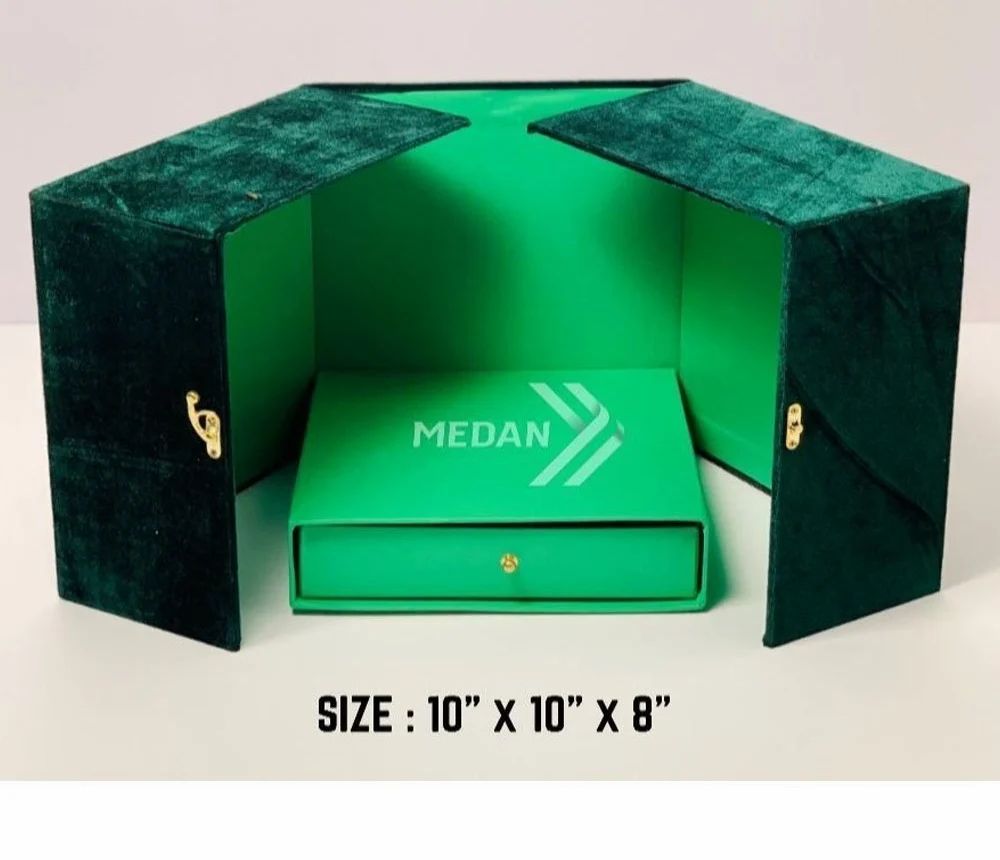 Green Cardboard Gift