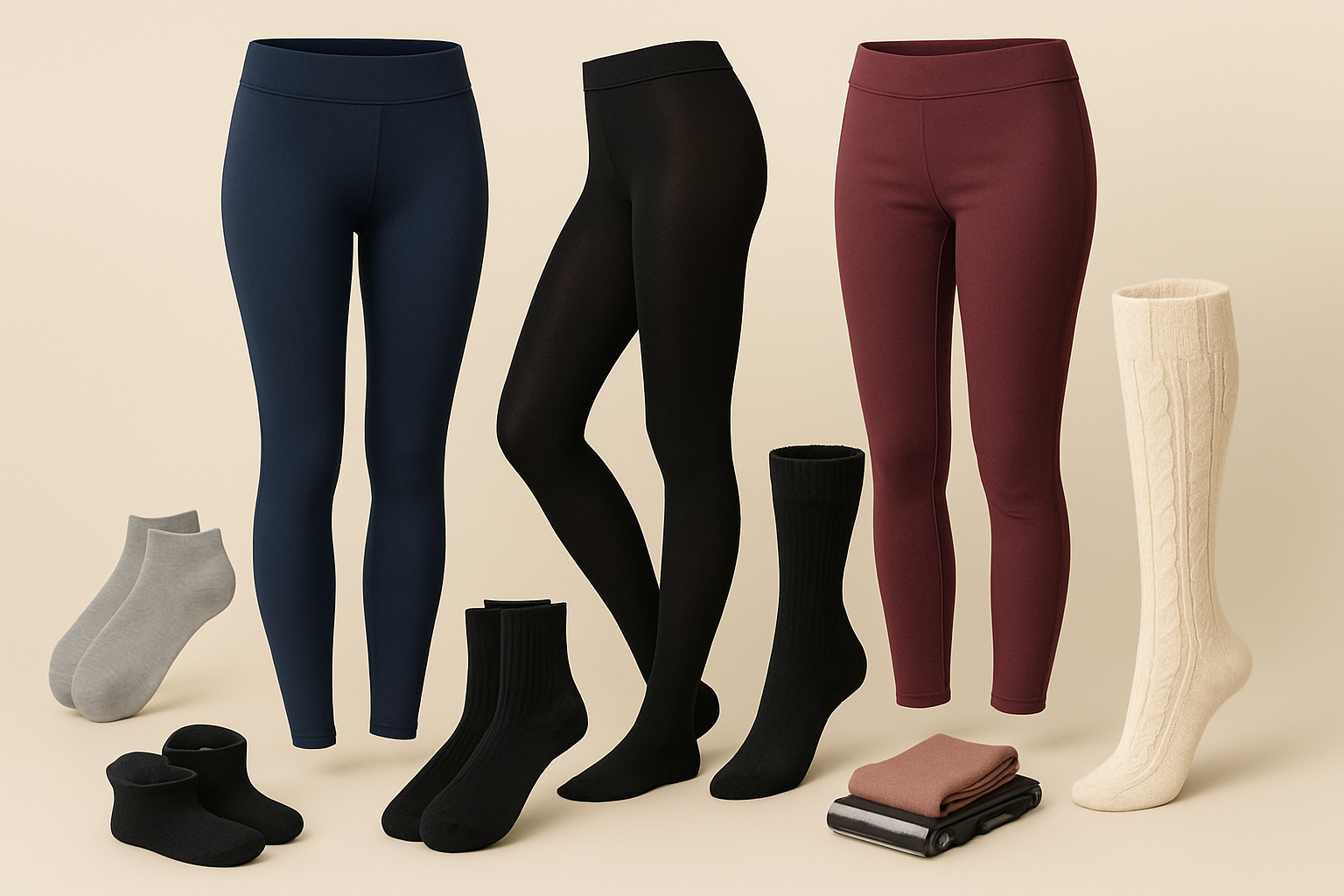 Leggings, Jeggings, Socks & St..