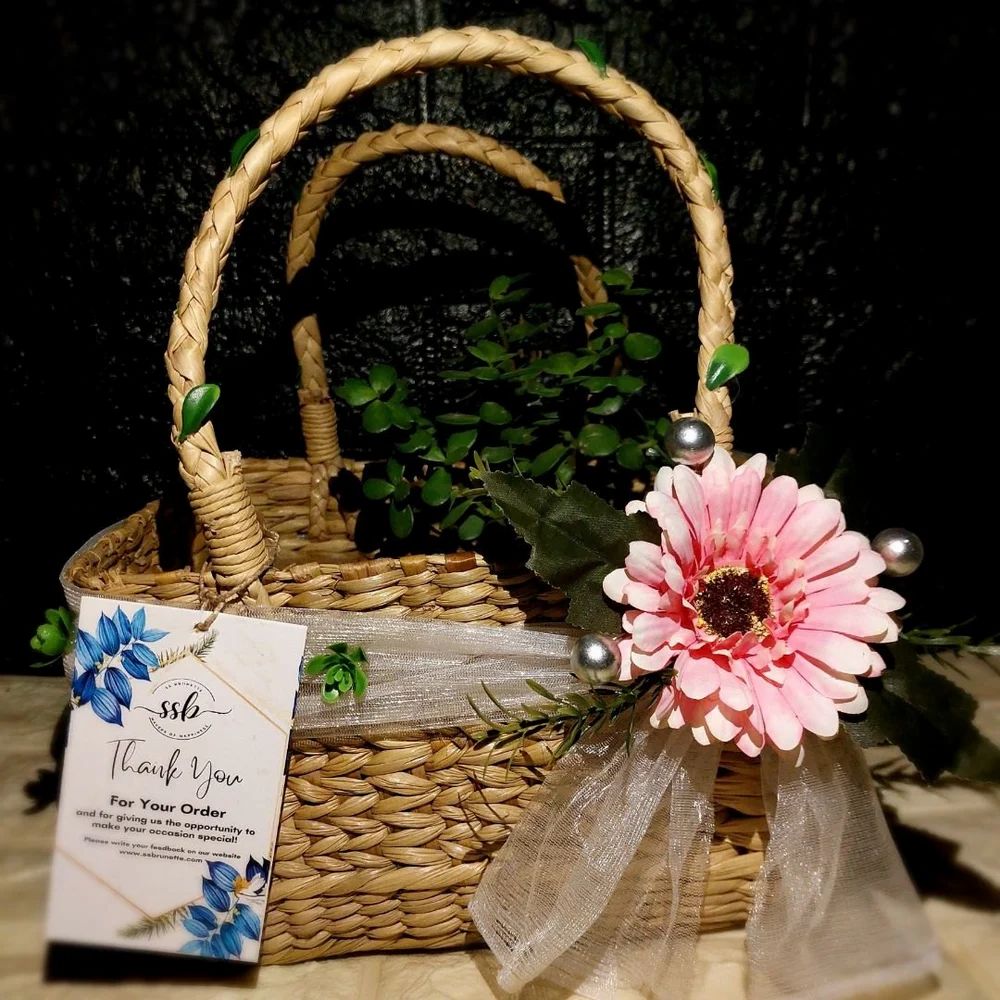 Elegant Wicker Baske