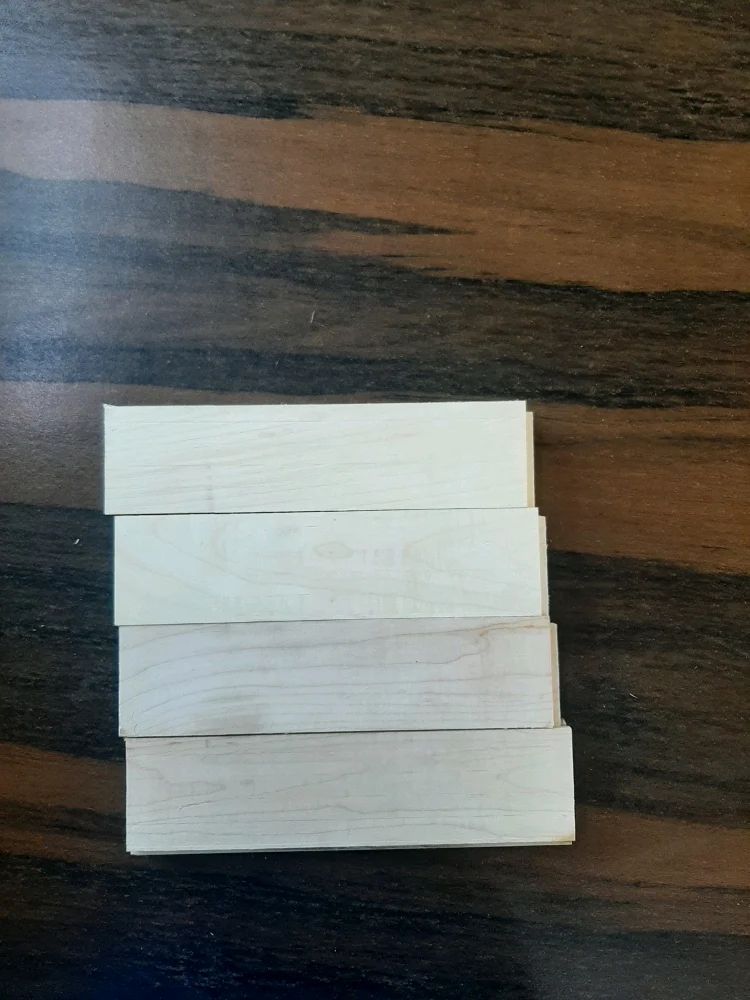 Glossy Wooden Badmin