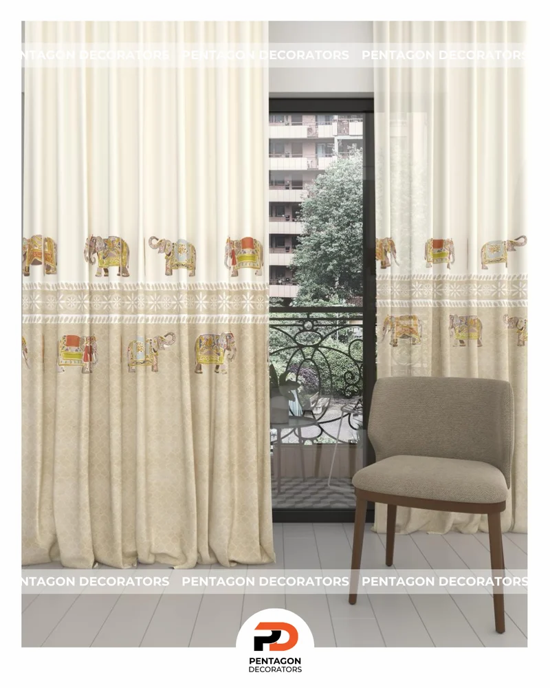 Cotton Door Curtains