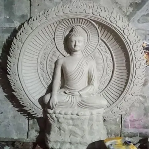 Fiber Buddha Statue