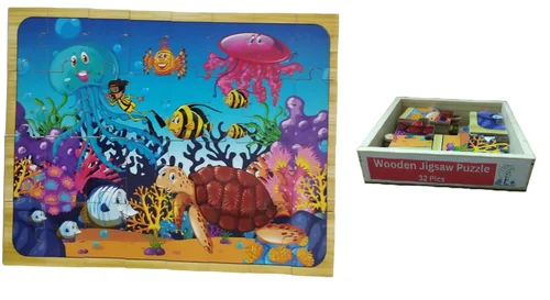 Wooden Aqua Marine I