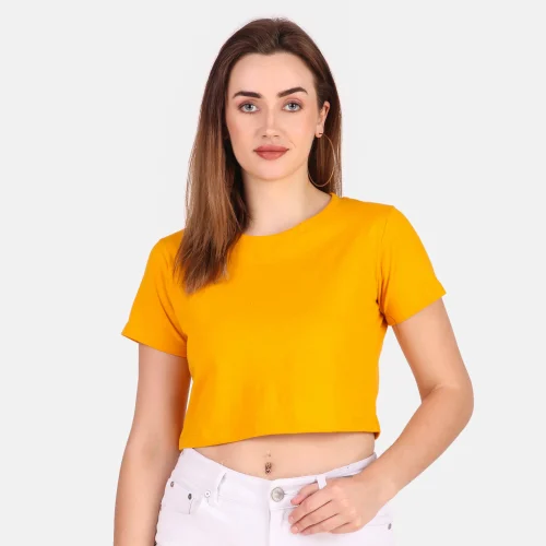PLAIN CROP TOP