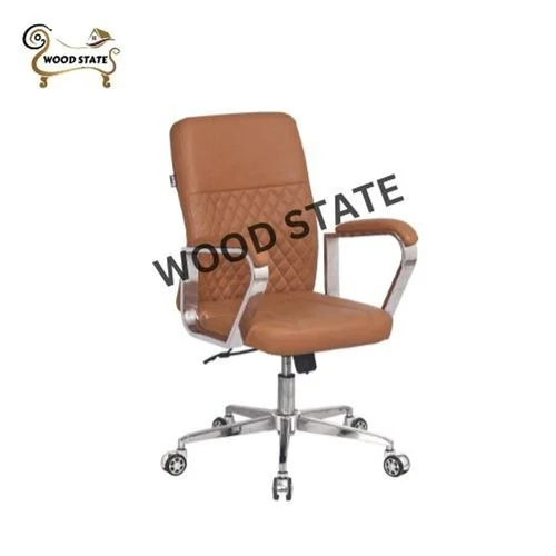 Brown Leather Office Chair