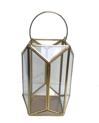 Decrative Brass Glas