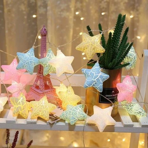 Crackle Star LED lig