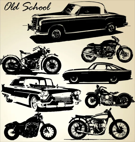 Motorcycles and Cars