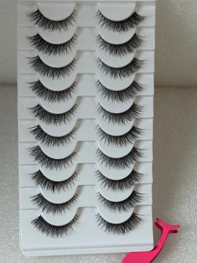 10 Pairs Mink 3D Fal