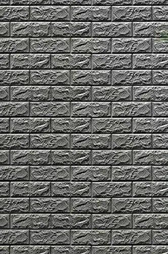PVC Self Adhesive Grey Brick
