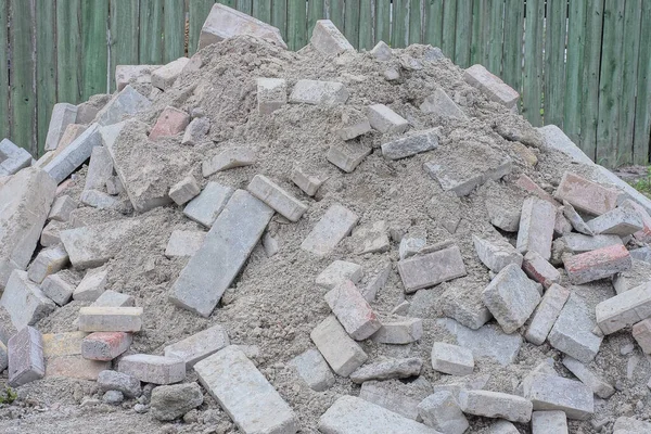 Cement, Sand, Bricks And Rodi