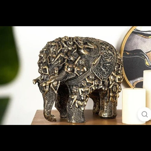 Elephant Resin Statu