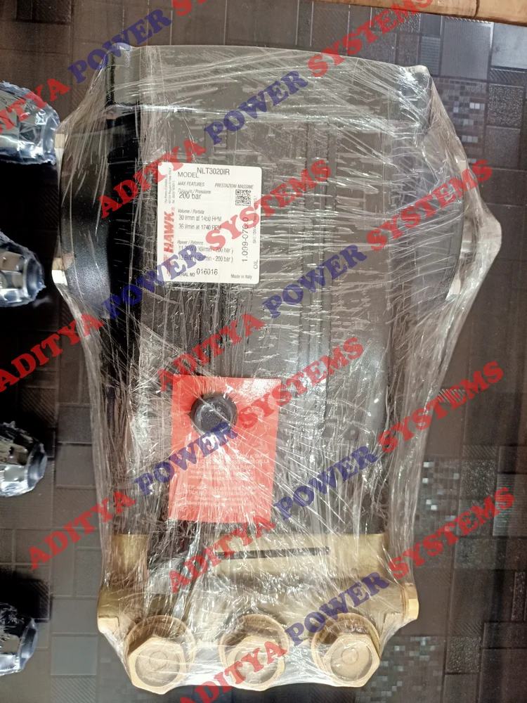 Nlt Series Hawk Made In Italy High Pressure Triplex Plunger Pumps