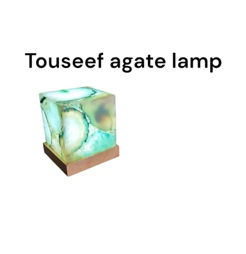 Agate Stone Lamp