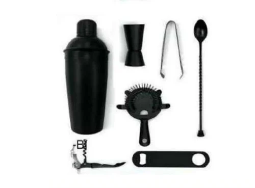 BLACK 7 PCS BAR SET