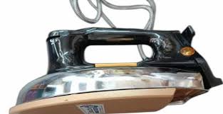 Maharaja Whiteline Heavy Weight Classico Plancha 1200-Watt Dry Iron (Black)