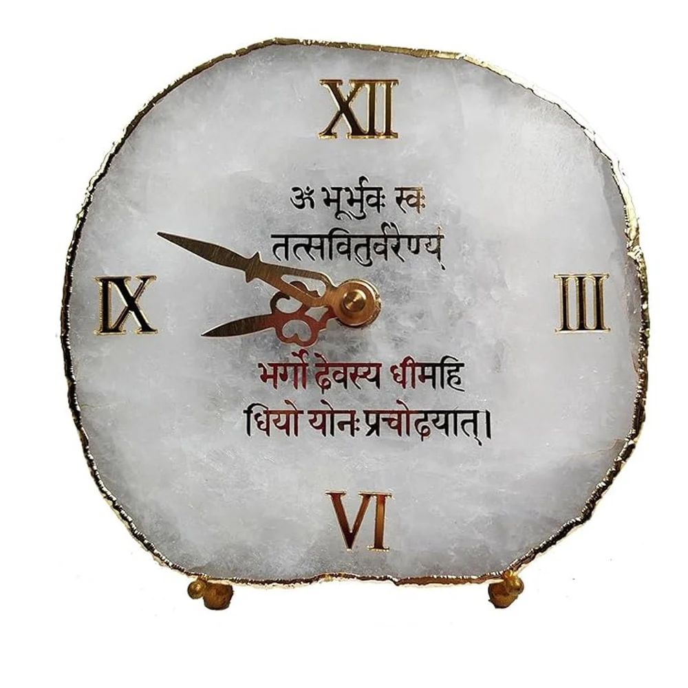 Table Clock With Man