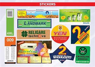 Adhesive Paper Printed Sticker