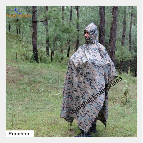 Army Rain Poncho