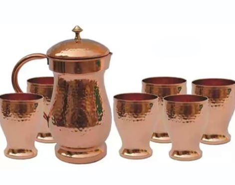 Copper Jug Set