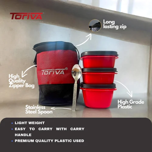 Lunch Box Set Of 3