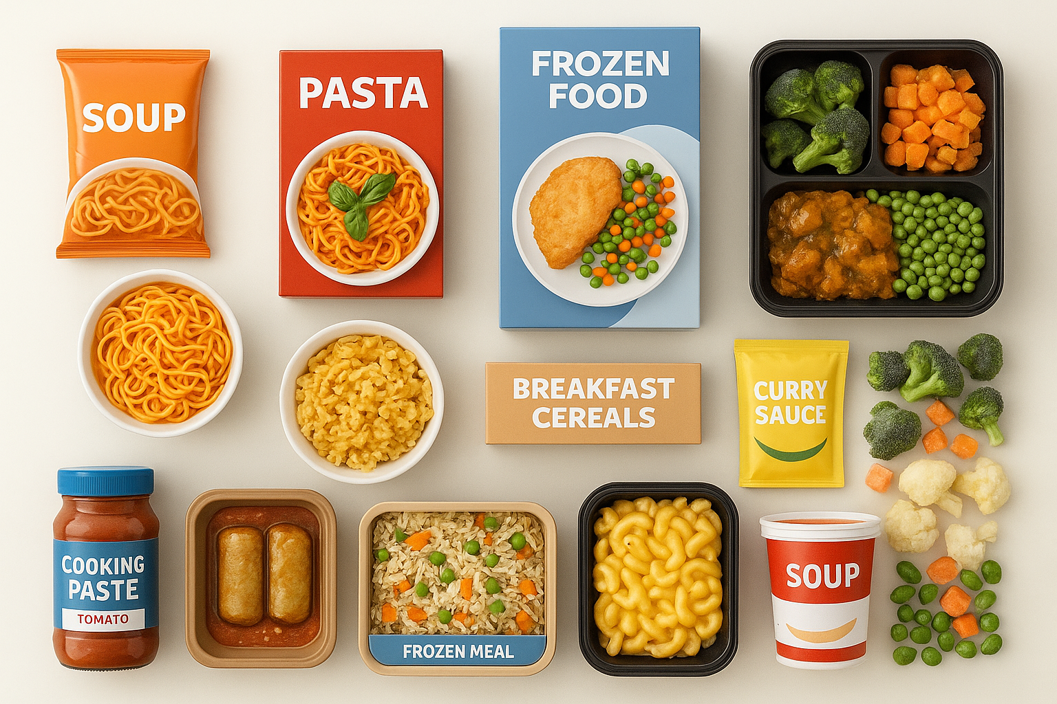 Ready to Eat & Instant Food Mi..
