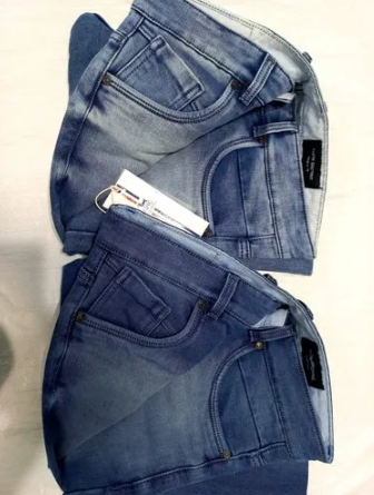 Slim Fit Faded Sky w