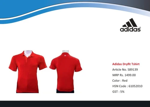 Adidas Red T Shirt w