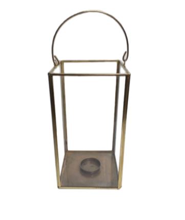 Brass Glass Lantern