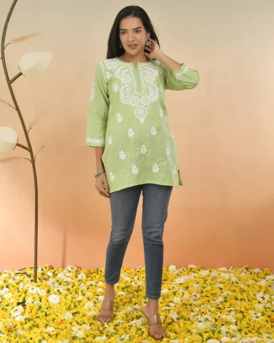 Ladies Chikan Kurtas