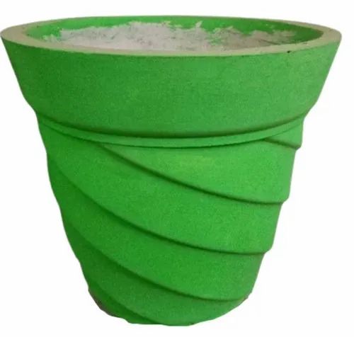 Green RCC Flower Pot