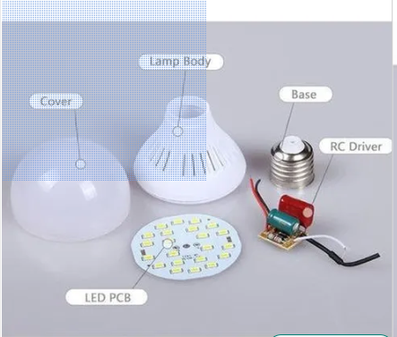 LED Bulb Raw Materia