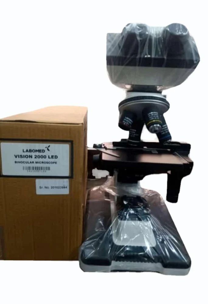 Binocular Microscope With Battery Backup