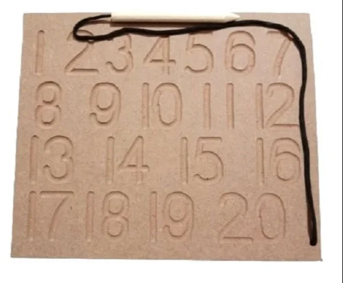 Wooden MDF Number 1-