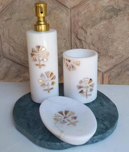Bone Inlay Bathroom 