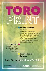 Printed Advertising Poster