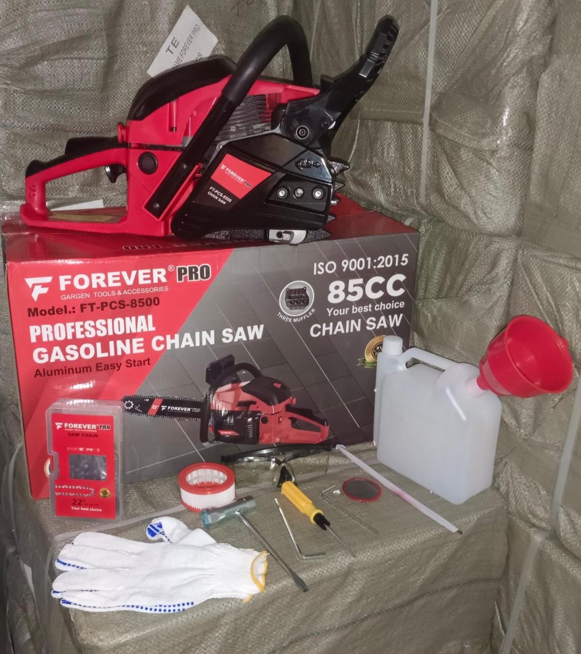 Chain sow machine