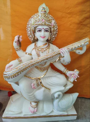 Marble Saraswati Sta