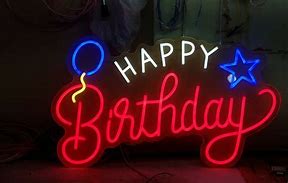 Red Neon Sign Board