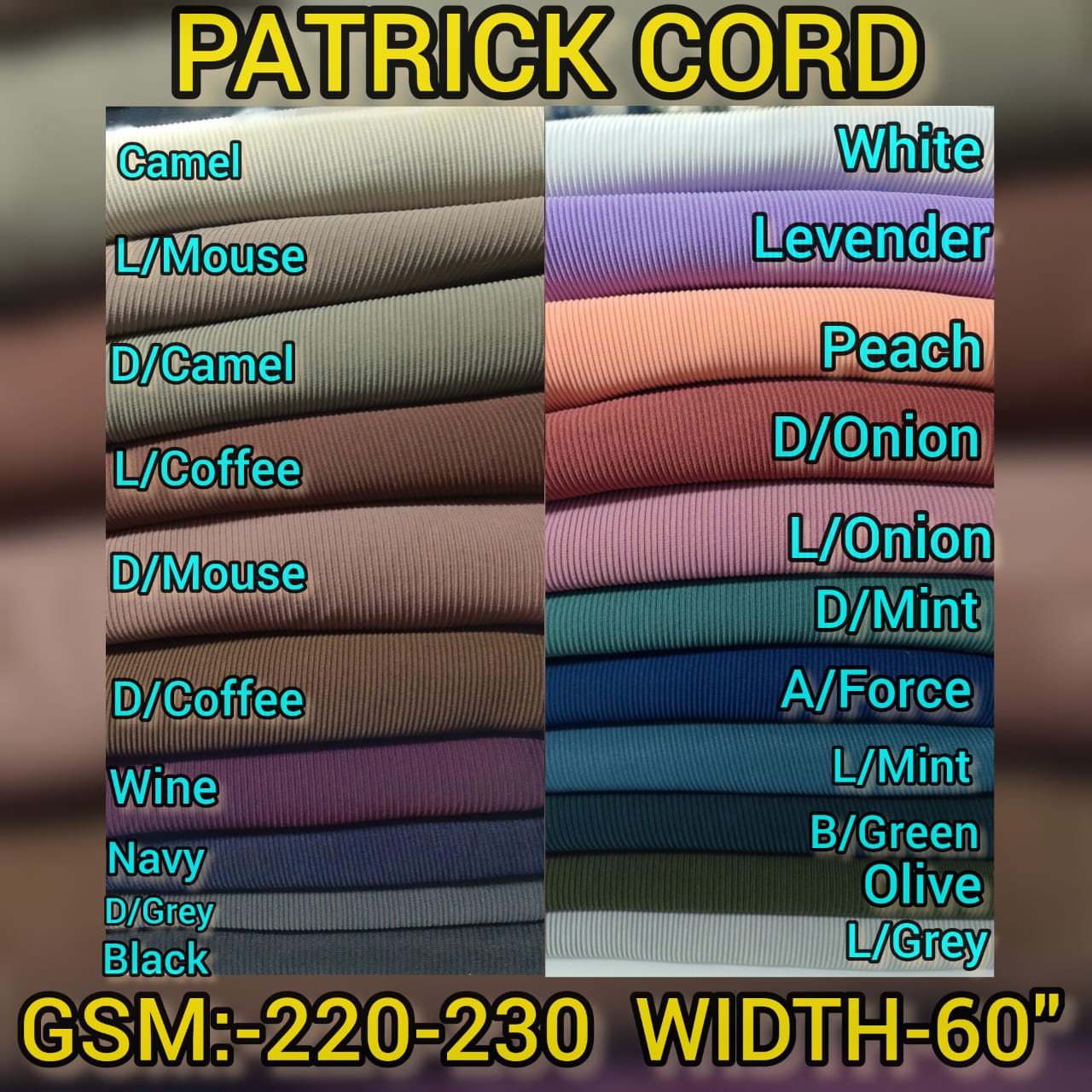 PATRICK CORD