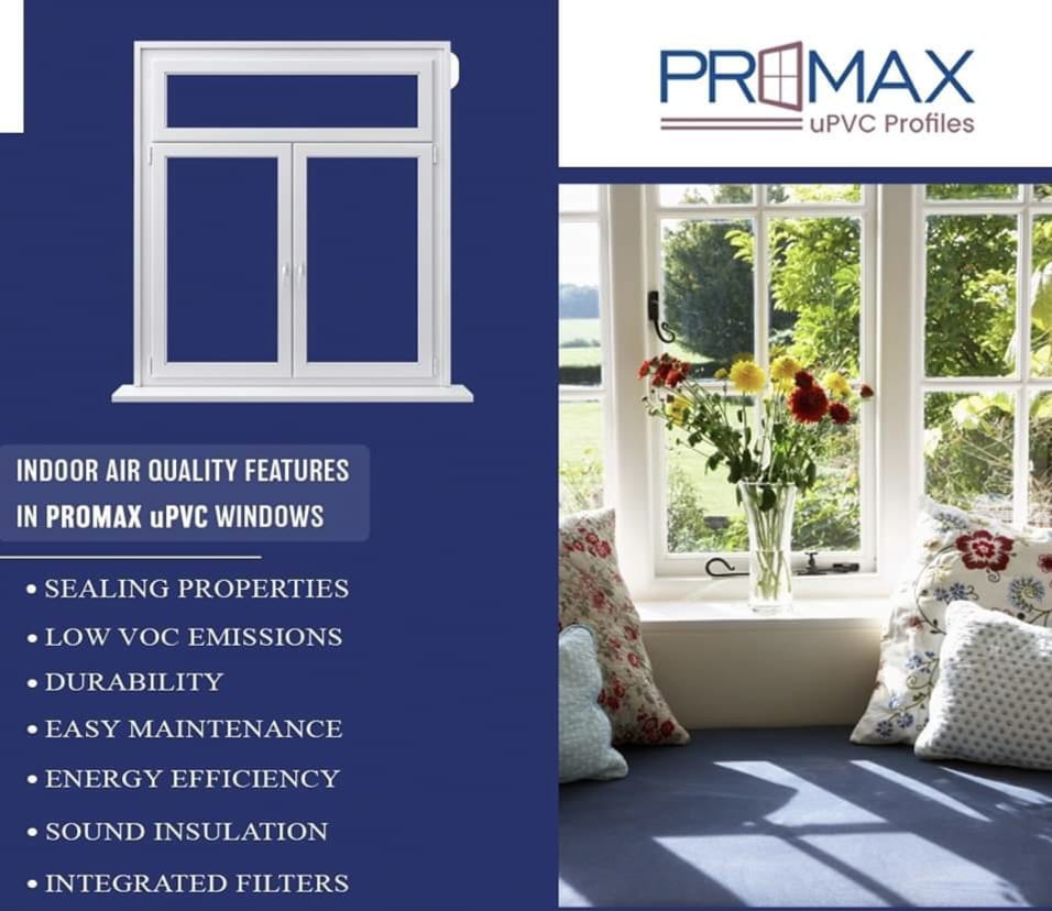 UPVC Glass Window